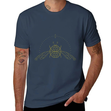 T-shirt Coccinella Uomo "Geometria Sacra" | Idea Regalo Unica