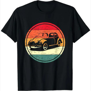 T-shirt Maggiolino Vintage – L'icona dell'auto in stile retrò