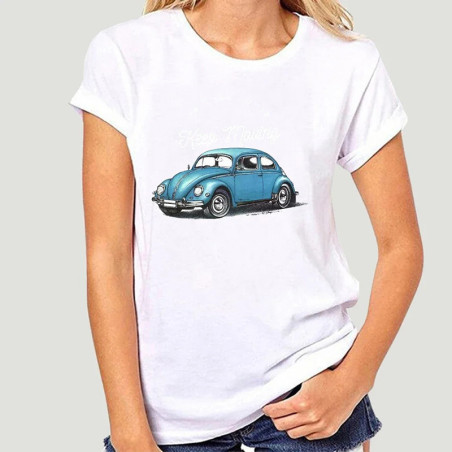 T-Shirt Maggiolino Vintage Donna | Stile Retrò Originale