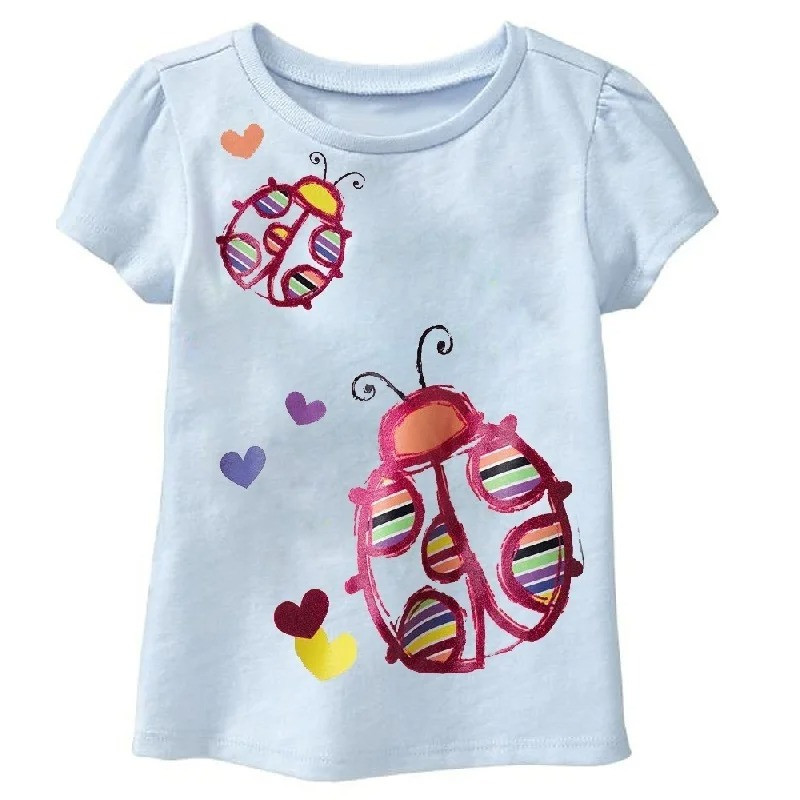 Maglietta 'Cuore Arcobaleno' - Coccinella & Colori - 100% Cotone