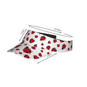 Cappello Visiera Coccinella | Stile Unico e Idea Regalo Donna