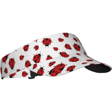 Cappello Visiera Coccinella | Stile Unico e Idea Regalo Donna