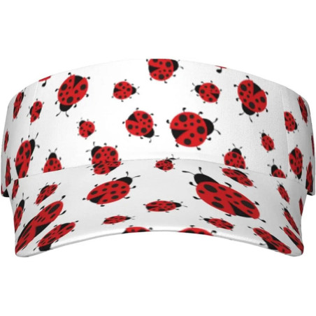 Cappello Visiera Coccinella | Stile Unico e Idea Regalo Donna