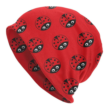 Cuffia Coccinella Sorridente – Calore, stile e allegria!