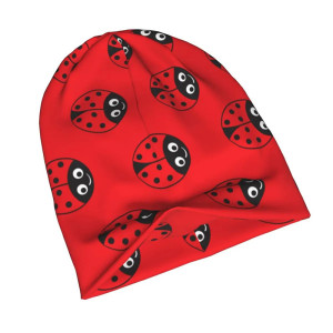 Cuffia Coccinella Sorridente – Calore, stile e allegria!