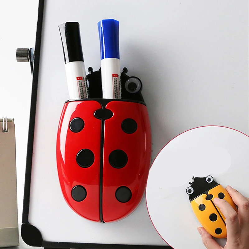 Portapenne Magnetico Coccinella – Organizer da Scrivania Unico!