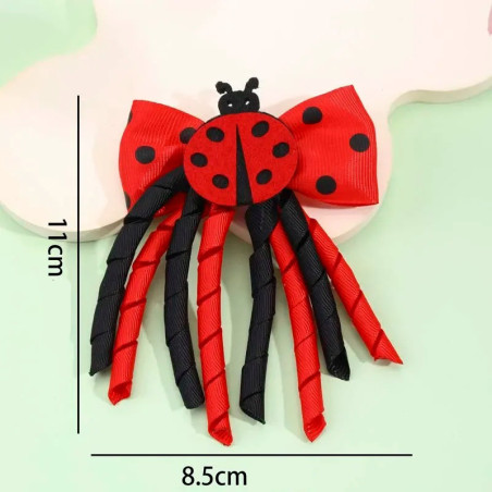 Fermagli Capelli Coccinella | Idea Regalo Originale per Bambina