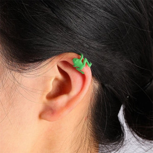 Orecchini Rana Smeraldo | Gioiello Originale Idea Regalo Donna