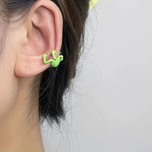 Orecchini Rana Smeraldo | Gioiello Originale Idea Regalo Donna
