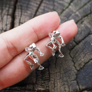 Orecchini Rana Piercing Elica | Idea Regalo Donna Originale