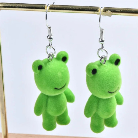 Orecchini Rana Frizzante | Idea Regalo Donna Originale