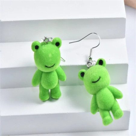 Orecchini Rana Frizzante | Idea Regalo Donna Originale