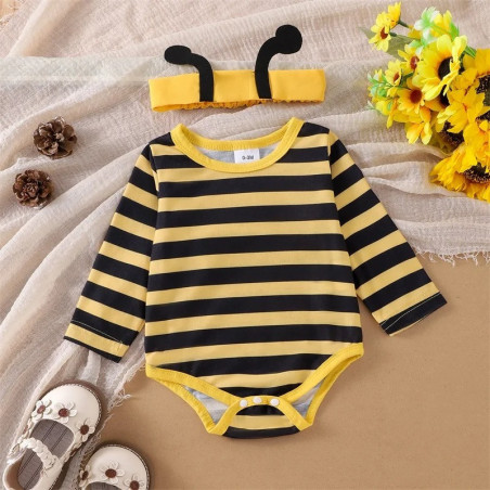 Set Costume da Ape per Neonata | Pagliaccetto, Vestito & Fascia
