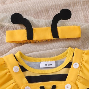 Set Costume da Ape per Neonata | Pagliaccetto, Vestito & Fascia