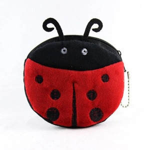 Portachiavi Coccinella Portamonete | Idea Regalo Donna Originale