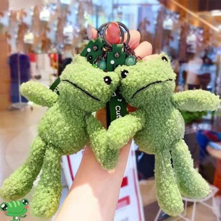 Portachiavi Rana "Peluche Dolce Compagnia" – Carino & Soffice