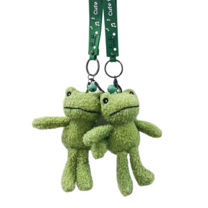 Portachiavi Rana "Peluche Dolce Compagnia" – Carino & Soffice