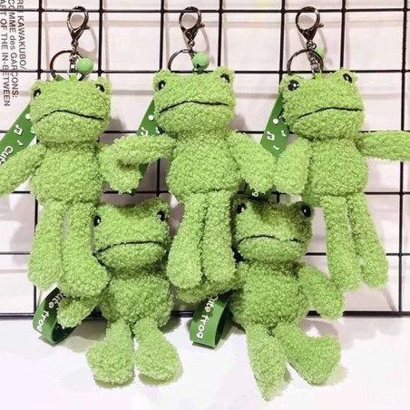 Portachiavi Rana "Peluche Dolce Compagnia" – Carino & Soffice