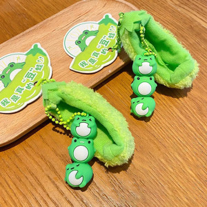 Portachiavi Rana "Bozzolo Verde" – Trio Kawaii, Idea Regalo