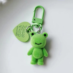 Portachiavi Rana Peluche 'Sorriso Tenero' – Idea Regalo Unica