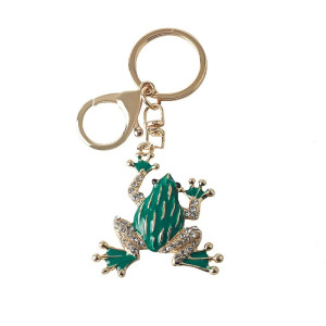 Portachiavi Rana Scintillante – Idea Regalo Donna Originale