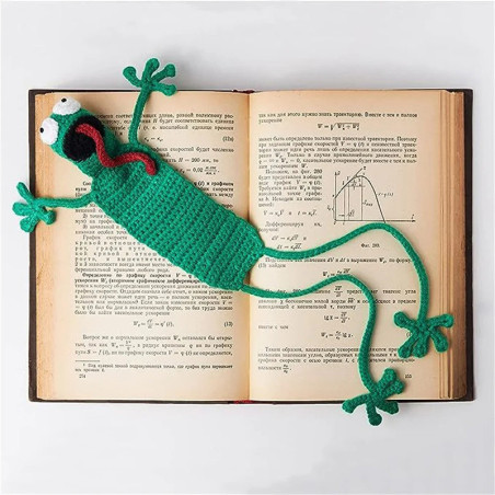 Segnalibro Rana Fatto a Mano | Idea Regalo Lettura Originale