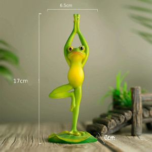 Statuine Rana Yoga | 4 Posizioni Zen | Decorazione Originale