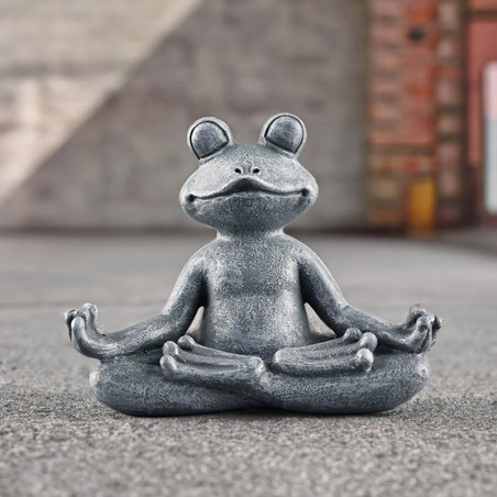 Statuetta Rana Zen | Decorazione Meditazione in Resina