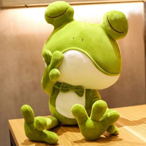 Peluche Rana Gentiluomo | Morbida & Elegante | Idea Regalo