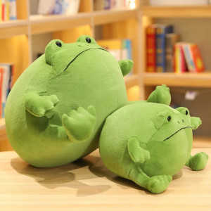 Peluche Rana Rotonda e Morbida | Idea Regalo Originale - 20 cm