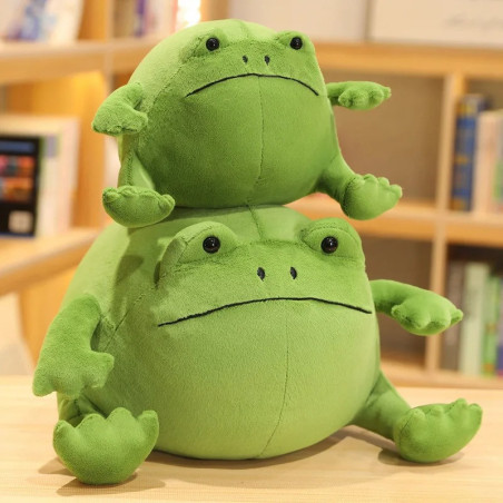 Peluche Rana Rotonda e Morbida | Idea Regalo Originale - 20 cm