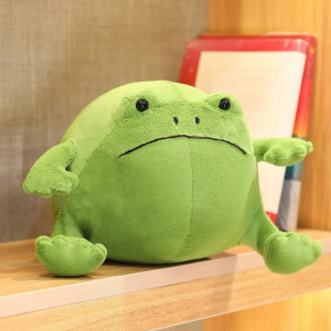 Peluche Rana Rotonda e Morbida | Idea Regalo Originale - 20 cm