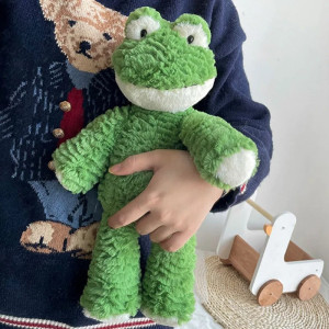Peluche Rana Carino Compagno di Coccole - 25 cm di Tenerezza