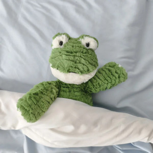 Peluche Rana Carino Compagno di Coccole - 25 cm di Tenerezza