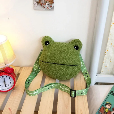 Borsa Peluche a Forma di Rana - Idea Regalo Originale