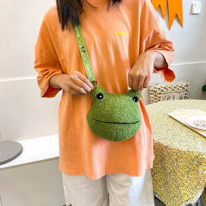 Borsa Peluche a Forma di Rana - Idea Regalo Originale
