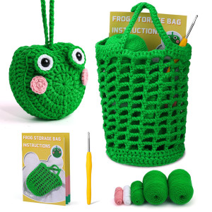 Kit Uncinetto Principianti | Crea la Tua Borsa Rana Fai da Te