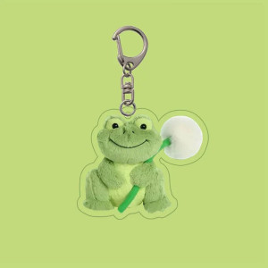 Portachiavi Rana Carino Acrilico – Sorriso & Dente di Leone
