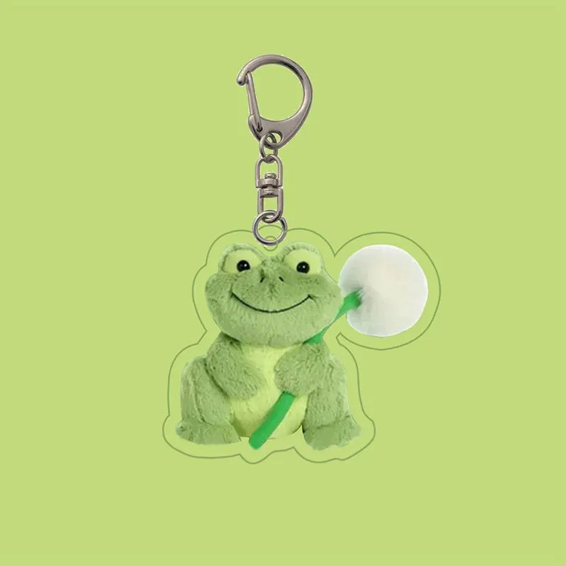 Portachiavi Rana Carino Acrilico – Sorriso & Dente di Leone