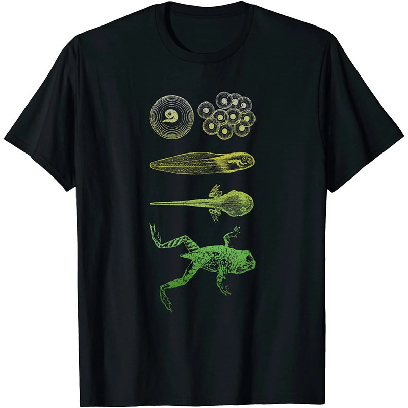 T-shirt Metamorfosi Rana - Ciclo Vitale & Simbolismo Naturale