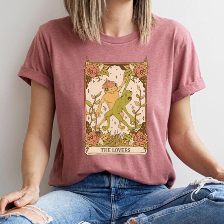 T-shirt Rana "Gli Amanti" | Idea Regalo Stile Tarocchi