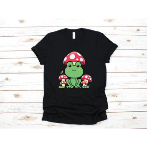 T-shirt Rana Carina Foresta Incantata – Funghi & Magia