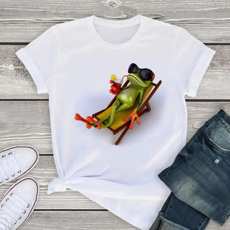 Maglietta Rana Divertente | Idea Regalo Originale Stile Relax