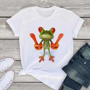 T-shirt Rana Peace & Chill | Idea Regalo Divertente e Zen
