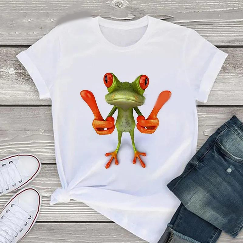 T-shirt Rana Peace & Chill | Idea Regalo Divertente e Zen