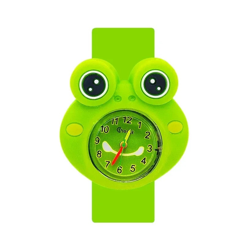 Orologio Rana Bambino – Cinturino Slap & Design Divertente