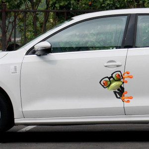 Adesivo Rana Birichina | Sticker Divertente per Auto & Moto