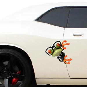 Adesivo Rana Birichina | Sticker Divertente per Auto & Moto