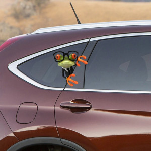 Adesivo Rana Birichina | Sticker Divertente per Auto & Moto