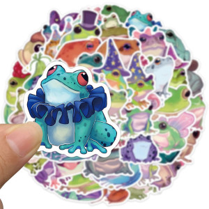 Sticker Rana Fatata | Set 50 Adesivi Magici e Colorati